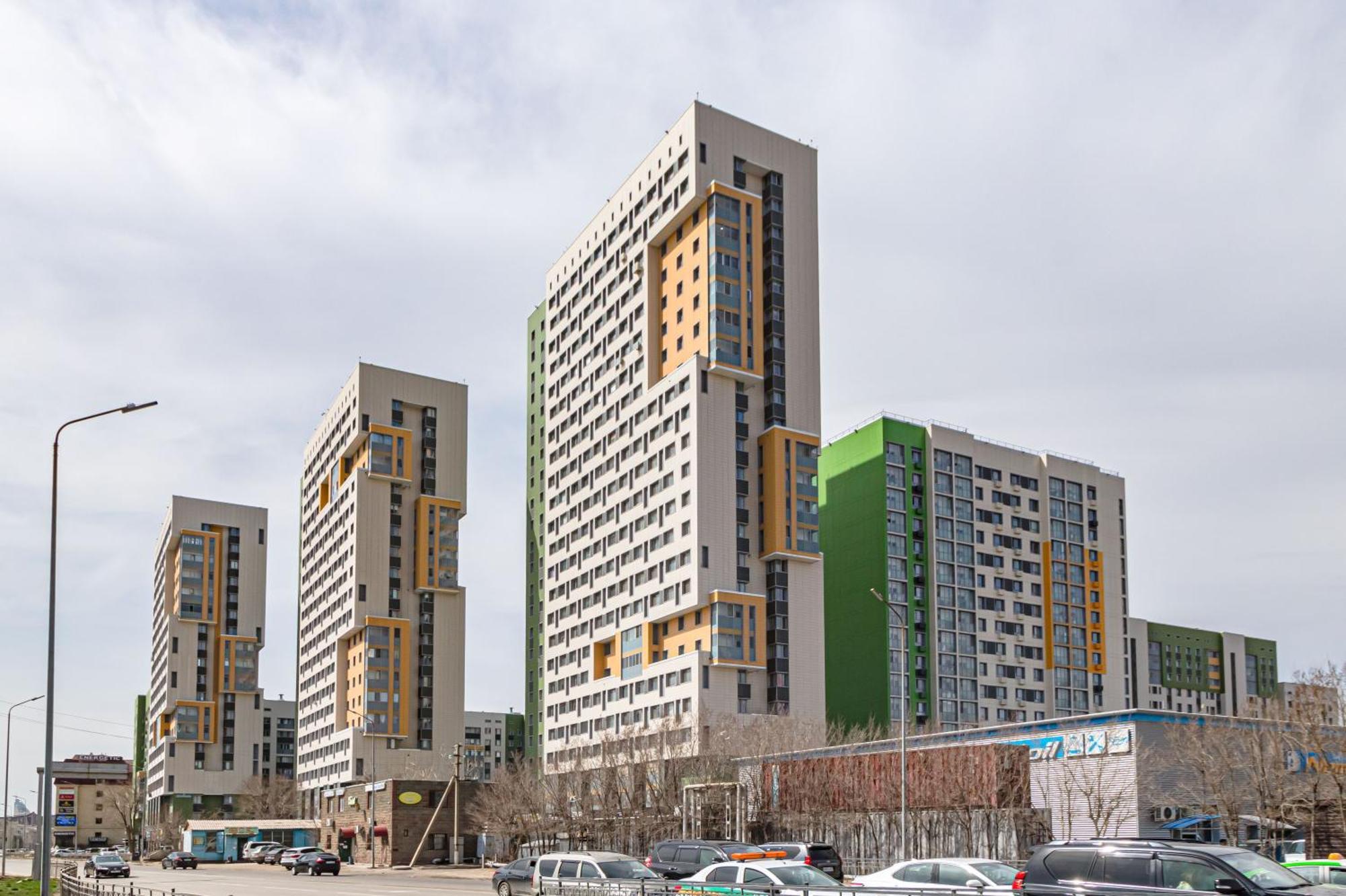 Apartments 7 Я-14 Astana Exterior foto